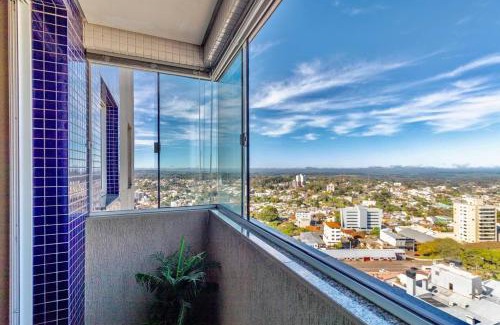Centro Apartamento | Pôr do sol 18º andar vista da cidade CENTRAL, Garagem NOVO