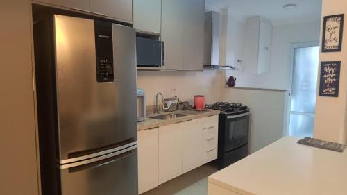 Boqueirao Apartamento | P15 - Varanda Gourmet, 100m do mar -2 Vagas de garagem - Petfriendly