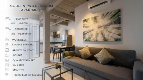 Historic Center Apartamento | P201 Zocalo 2Bdrm2b AC Rooftop Business C