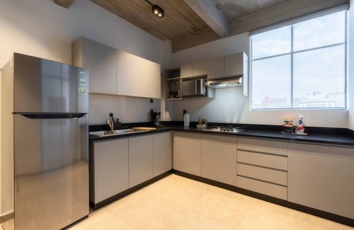 Zona Rosa Apartamento | P402 Private balcony Apt 3Bdrm 2bth AC Rooftop