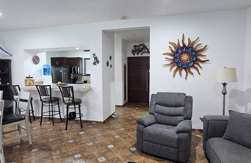San Miguel Casa | Casa Palancar con hermosa piscina y palapa privada
