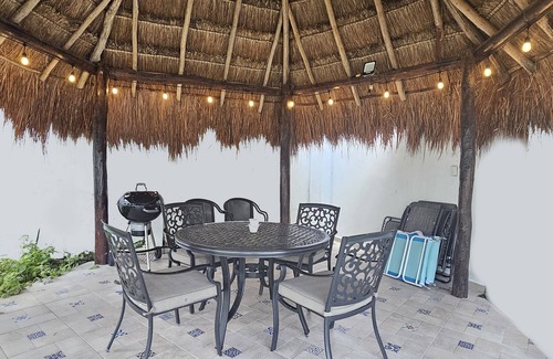 San Miguel Casa | Casa Palancar con hermosa piscina y palapa privada