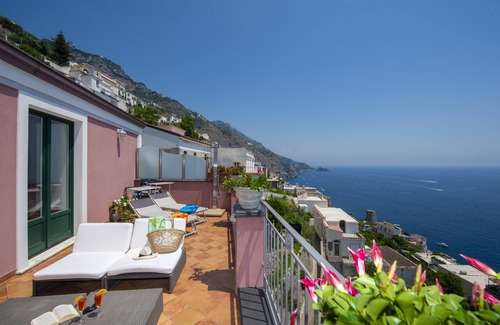 Praiano Casa | Palazzo Rocco - Penthouse White Moon in Love - 2 rooms - 2 bath - 6 pax max