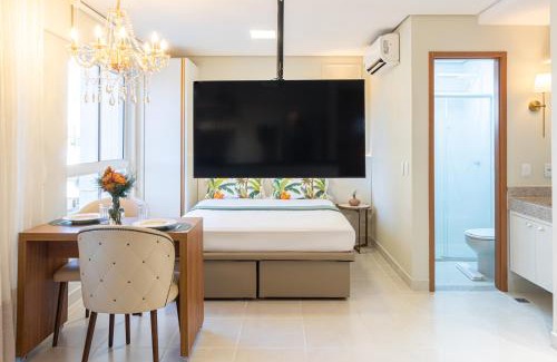 Plano Diretor Sul Apartamento | PALMAS EXPERIENCE - FLAT ACONCHEGANTE no centro