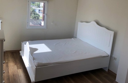 Turgutreis Villa | Palmhouse - villa privada con piscina privada, jardín y estacionamiento. WiFi gratis en la playa de 400 m