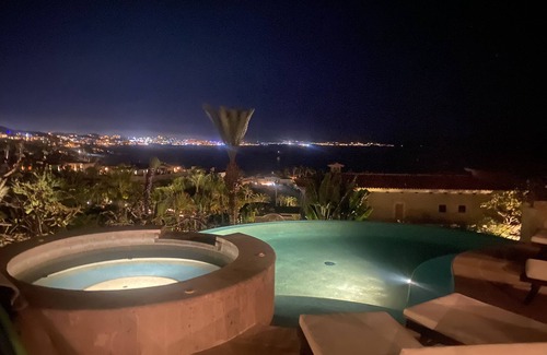 San Jose del Cabo Casa | PALMILLA Casita 28, 4BD, 4BA Fabulous Ocean View, 2 Carts, 2 minutes from beach