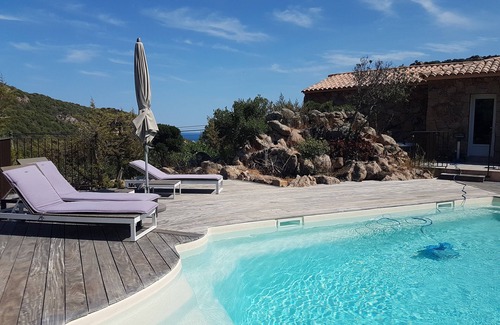 Porto-Vecchio Villa | Palombaggia Villa 3 dormitorios piscina vallada climatizada Spa Porto Vecchio