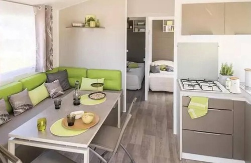 Seillac Chalet De Esquí | Panama - 2 Schlafzimmer - 5 Personen - Genießen Sie in jeder Jahreszeit seine überdachte Terrasse 5 Personen