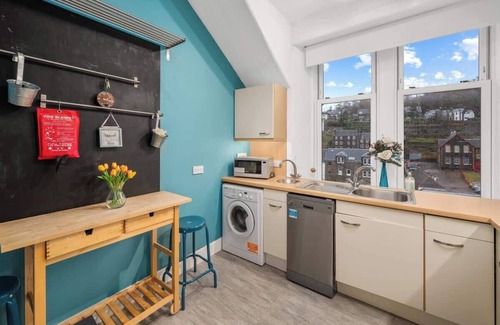 Oban Apartamento | Panoramic Sea Views | Stunning 3BD Apt + Balcony