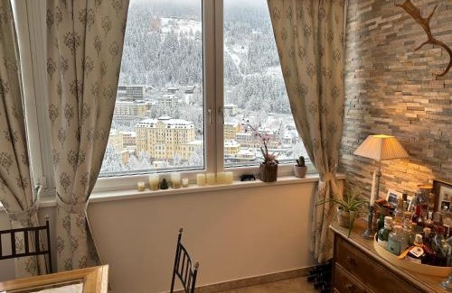 Bad Gastein Apartamento | Panorama & SPA Apartment Kaiser Franz Josef I im Schillerhof