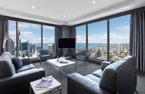 Sydney Central Business District Apartamento | Panoramic 3 Bedroom Corner Suite at Liverpool Sydney CBD