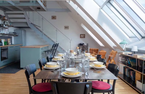 Weißgerber Casa | Panoramic 360 loft next to the city center