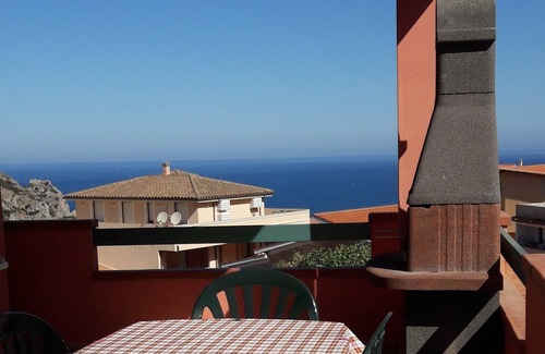 Buggerru Apartamento | Apartamento panorámico con fantásticas vistas al mar
