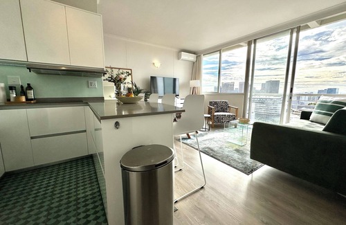Cape Town City Centre Apartamento | Panoramic City Views & Ocean Sparkle: Cozy 2 bedroom apartment.