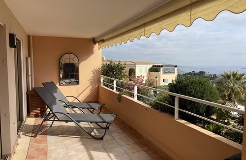Mandelieu-La-Napoule Apartamento | Panoramic sea view appartement