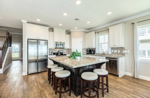 Red Fish Cove Casa | Panoramic Gulf View Home w/ Elevator, 3 Decks + Community POOL, Hot Tubs & More