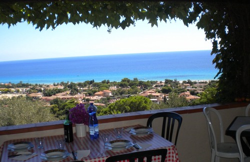 Costa Rei Casa | Casa panorámica junto al mar