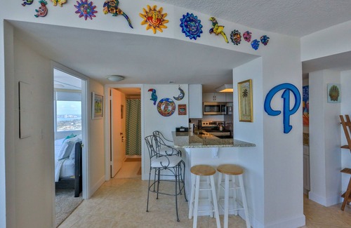Daytona Beach Shores Condominio | VISTA AL MAR apartamento en la playa - 22SW - GRAN muchas comodidades - WIFI GRATIS