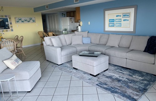 Midtown Ocean City Condominio | Vista panorámica al mar desde este frente al mar, exposición al sur 2 ª planta condominio