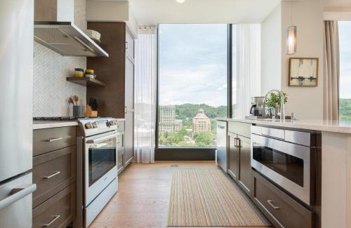 Downtown Asheville Apartamento | Panoramic Pack Square