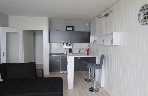 Wendtorfer Strand Apartamento | Vista panorámica al mar sobre todo el puerto deportivo