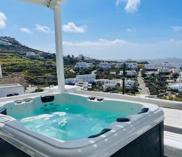 Agios Stefanos Apartamento | Panoramic View Mykonos
