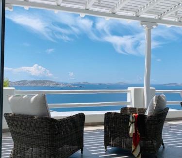 Agios Stefanos Apartamento | Panoramic View Mykonos