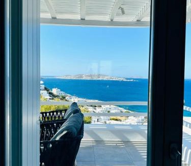 Agios Stefanos Apartamento | Panoramic View Mykonos