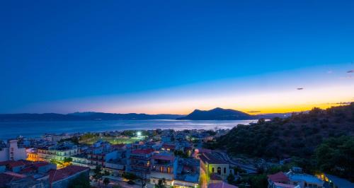 Loutra Edipsou Casa | Panoramic view!Penthouse 120qm of sea & mountain