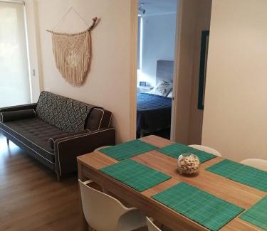 Papudo Apartamento | Papudo para 6 personas - PLAYA Y BOSQUE a metros