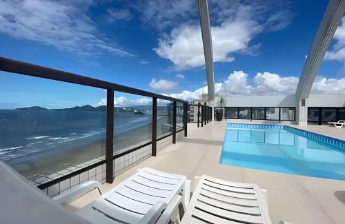 Boqueirao Apartamento | Paraíso Frente ao Oceano: Vista Deslumbrante