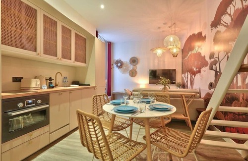 Quartier Sainte-Avoye Apartamento | Paradis au centre du Marais avec Climatisation