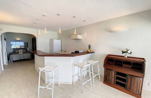 Grand Case Condominio | Paradis Caraibes 1, feet in the water in Grand Case
