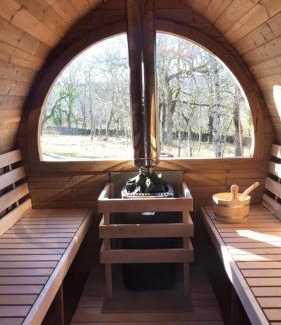 Marcilhac-sur-Cele Casa | Paradis Secret -Bain et Sauna NORDIQUE