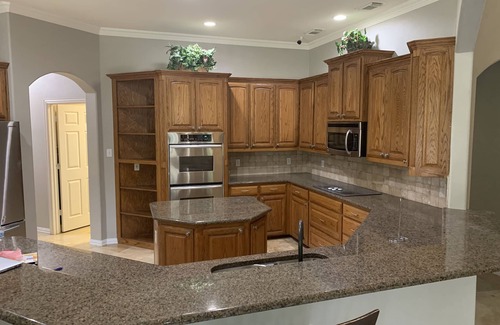 Keller Casa | Paradise Home with Pool and Complete Outdoor Living Area w Grill and Fireplace