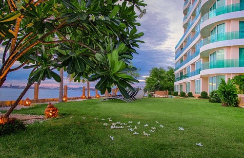 Bang Lamung Apartamento | Paradise Ocean View Beach Front Condominium In Pattaya