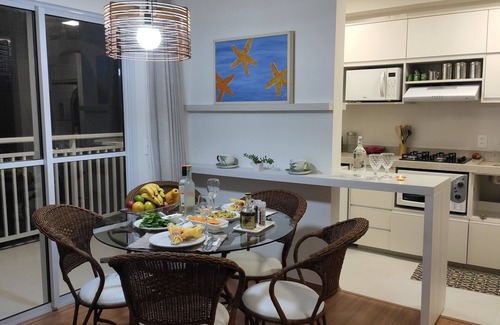 Barra Velha Apartamento | Paraiso Frente ao Mar Permita-se viver essa experiência. Condomínio pé na areia