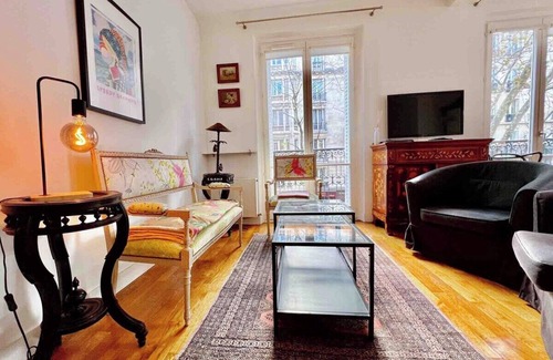 Quartier du Gros-Caillou Apartamento | Parisian Home | 1 chambre | Champ de Mars
