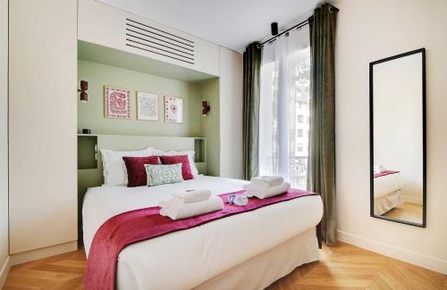 Quartier de Javel Apartamento | Parisian with air conditioning Eiffel Tower