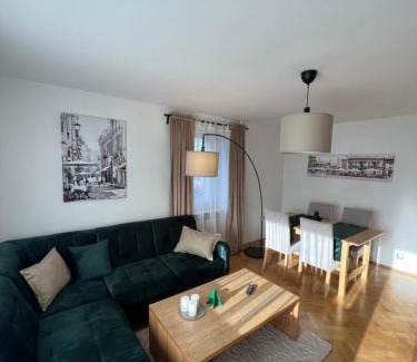 Srodmiescie Apartamento | Parkside Charm by the Odra River near ZOO