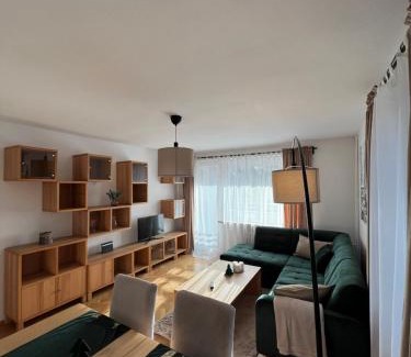 Srodmiescie Apartamento | Parkside Charm by the Odra River near ZOO