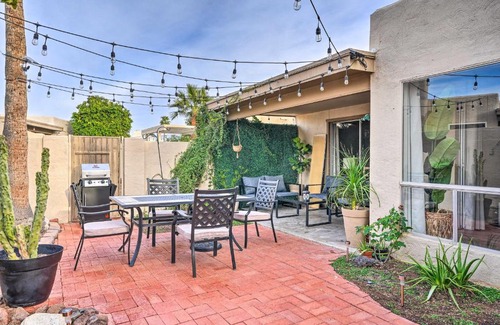 Litchfield Park Casa | Patio and Workspace Litchfield Park Vacation Rental