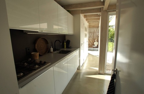 Sint Maartenszee Casa | Patio bungalow 4-5 personas con jardín soleado cerca de la playa y las dunas.