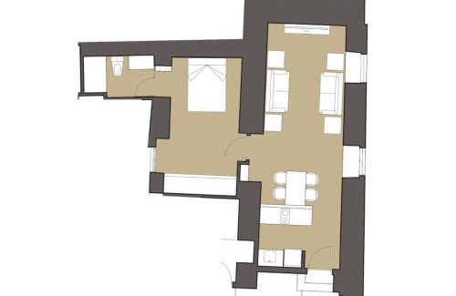 San Andres-San Pablo Apartamento | Patio San Andrés -2 llaves-