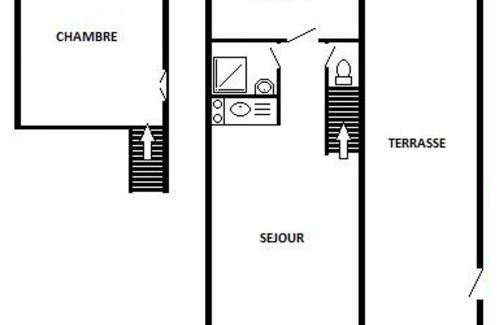 Leucate Villa | Pavillon T3 Mezzanine, 5 personnes, Terrasse, Parking - FR-1-81-68