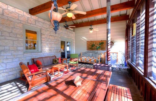 New Braunfels Casa | Peace & Serenity Surrounded You In Nature in a Historic Farmhouse