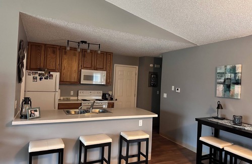 Roseau Casa | Peaceful 2-bedroom townhome in Roseau, MN with attached garage!