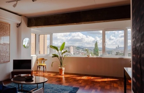 Yongsan-gu Apartamento | Impresionante vista de la ciudad en la estación de Seúl 'N3'