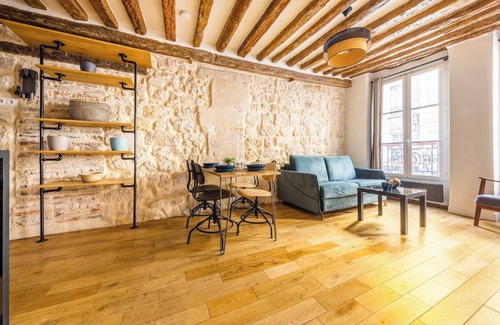 Arts-et-Metiers Apartamento | Apartamento tranquilo - 1BR/4P - Arts et Métiers