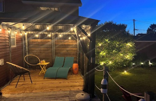 Shediac Cabaña | Peaceful Beach Cottage